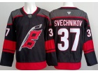 Fanatics Carolina Hurricanes #37 Andrei Svechnikov Black Jersey