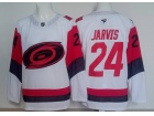 Fanatics Carolina Hurricanes #24 Seth Jarvis White Jersey