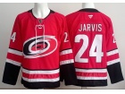 Fanatics Carolina Hurricanes #24 Seth Jarvis Red Jersey