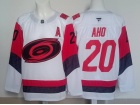 Fanatics Carolina Hurricanes #20 Sebastian Aho White Jersey