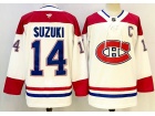 Fanatics Montreal Canadiens #14 Nick Suzuki White Jersey