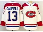 Fanatics Montreal Canadiens #13 Cole Caufield White Jersey