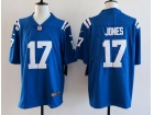 Indianapolis Colts #17 Daniel Jones Blue Limited Jersey