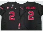 Alabama Crimson Tide #2 Ryan Williams Black F.U.S.E Limited Jersey
