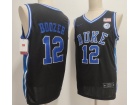 Duke Blue Devils #12 Cameron Boozer Black Jersey