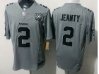 Las Vegas Raiders #2 Ashton Jeanty Gray F.U.S.E. Limited Jersey