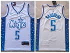 Orlando Magic #5 Mo Bamba White 2025-26 City Jersey
