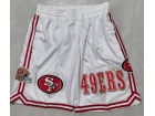 San Francisco 49ers White Short
