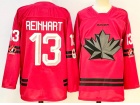 Team Canada #13 Sam Reinhart Red 2026 Winter Olympics Jersey