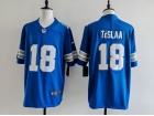 Detroit Lions #18 Isaac TeSlaa Blue Vapor F.U.S.E. Limited Jersey