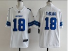 Detroit Lions #18 Isaac TeSlaa White Vapor F.U.S.E. Limited Jersey
