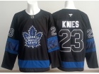 Fanatics Toronto Maple Leafs #23 Matthew Knies Black 3rd Jersey