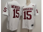 Indiana Hoosiers #15 Fernando Mendoza White Jersey
