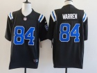 Indianapolis Colts #84 Tyler Warren Black Throwback Limited Jersey