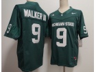 Michigan State Spartans #9 Kenneth Walker III Green F.U.S.E Limited Jersey