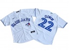 Toronto Blue Jays #22 Ernie Clement White Cool Base Jersey