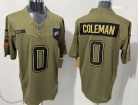 Buffalo Bills #0 Keon Coleman Green 2025 Salute to Service Limited Jersey