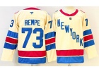 Fanatics New York Rangers #73 Matt Rempe Cream 2026 Winter Classic Jersey