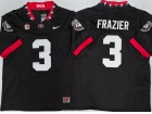 Georgia Bulldogs #3 Nate Frazier Black Mascot 100th Anniversary F.U.S.E Limited Jersey