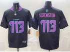 Houston Texans #713 Screwston Black/Purple 2025 DJ Screw H-Town Special Jersey