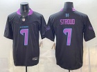 Houston Texans #7 C.J. Stroud Black/Purple 2025 DJ Screw H-Town Special Jersey