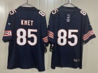 Chicago Bears #85 Cole Kmet Navy Vapor Limited Jersey