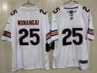 Chicago Bears #25 Kyle Monangai White Vapor Limited Jersey