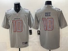 Denver Broncos #10 Bo Nix Gray Impact Vapor Limited Jersey