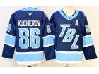Fanatics Tampa Bay Lightning #86 Nikita Kucherov Blue 2026 NHL Stadium Series Jersey