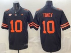Miami Hurricanes #10 Malachi Toney Black F.U.S.E Limited Jersey