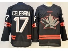 Team Canada #17 Macklin Celebrini Black 2026 Winter Olympics Jersey