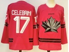 Team Canada #17 Macklin Celebrini Red 2026 Winter Olympics Jersey