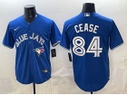 Toronto Blue Jays #84 Dylan Cease Blue Cool Base Jersey