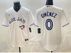 Toronto Blue Jays #0 Andrés Giménez White Cool Base Jersey