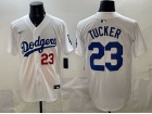 Los Angeles Dodgers #23 Kyle Tucker White Players Limited Jersey