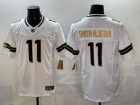 Seattle Seahawks #11 Jaxon Smith-Njigba White Golden Limited Jersey