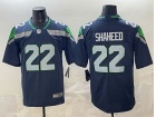 Seattle Seahawks #22 Rashid Shaheed Navy Limited Jersey