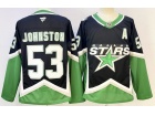 Fanatics Dallas Stars #53 Wyatt Johnston Black 2026 Alternate Jersey