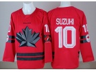 Team Canada #10 Nick Suzuki Red 2026 Winter Olympics Jersey