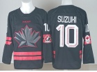 Team Canada #10 Nick Suzuki Black 2026 Winter Olympics Jersey