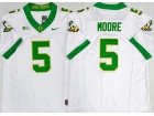 Oregon Ducks #5 Dante Moore White F.U.S.E Limited Jersey