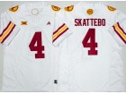 Arizona State Sun Devils #4 Cam Skattebo White Jersey