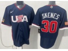 Team USA #30 Paul Skenes Navy 2026 World Baseball Classic Jersey