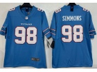 Tennessee Titans #98 Jeffery Simmons 2026 Light Blue Vapor Limited Jersey