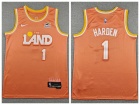 Cleveland Cavaliers #1 James Harden Orange 2025-26 City Jersey
