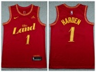 Cleveland Cavaliers #1 James Harden Red 2024 City Jersey