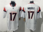 Denver Broncos #17 Jaylen Waddle White F.U.S.E Limited Jersey