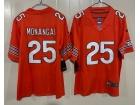 Chicago Bears #25 Kyle Monangai Orange Vapor Limited Jersey