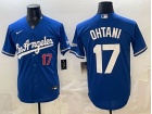 Los Angeles Dodgers #17 Shohei Ohtani 2026 Blue Jersey