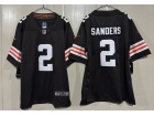 Cleveland Browns #2 Shedeur Sanders Brown Vapor Limited Jersey